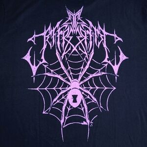 Jeffree Star Cosmetic Spider Shirt black purple logo xxl